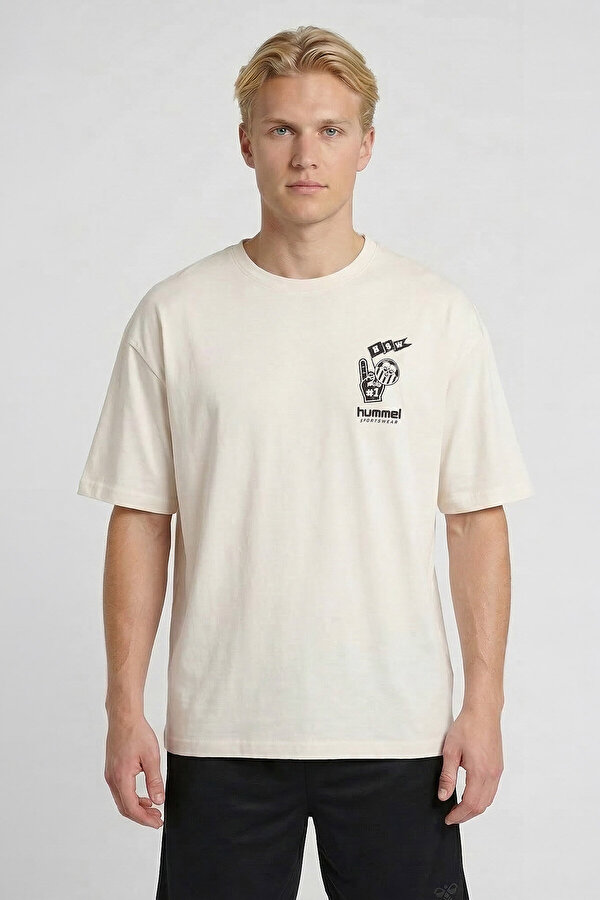 TROPICO KISA KOLLU TİŞÖRT Ekru Erkek Tişört