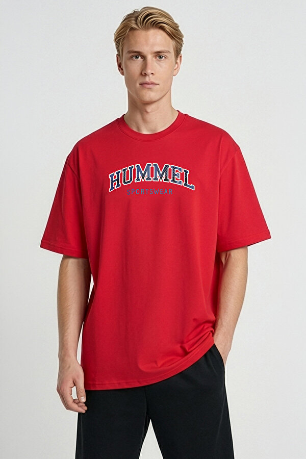 VEULCO KISA KOLLU TİŞÖRT Kırmızı Erkek Tişört