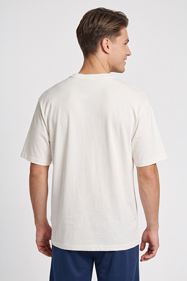 SAMIR OVERSIZE KISA KOLLU TİŞÖRT - hummel 