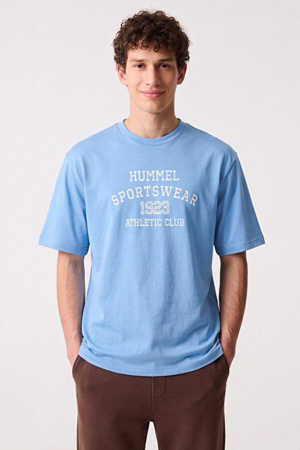 SAMIR OVERSIZE KISA KOLLU TİŞÖRT - hummel 