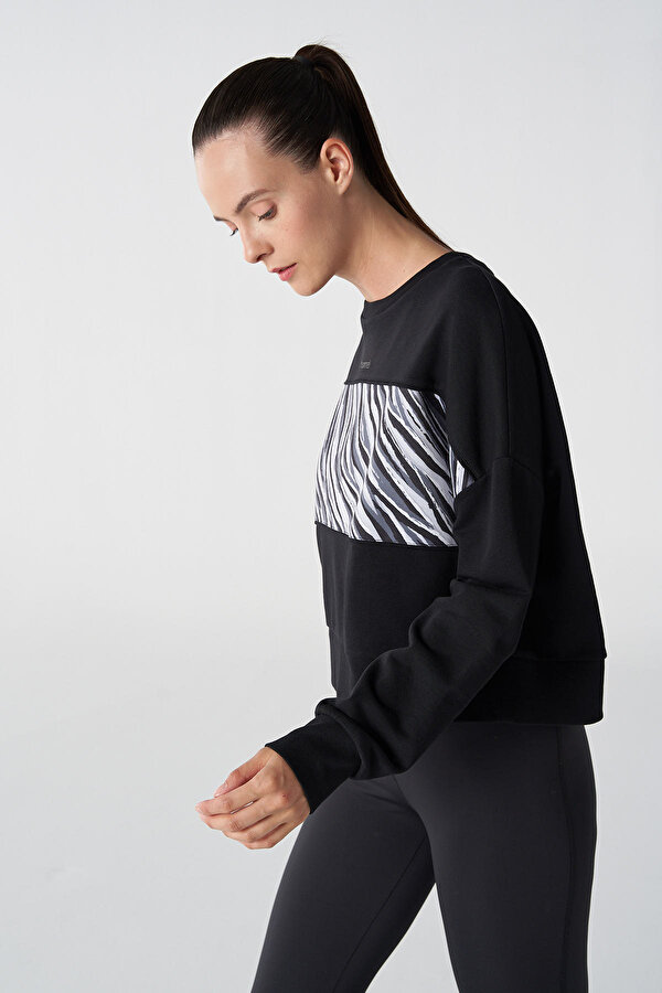 JUDE SWEATSHIRT Siyah Kadın Sweatshirt