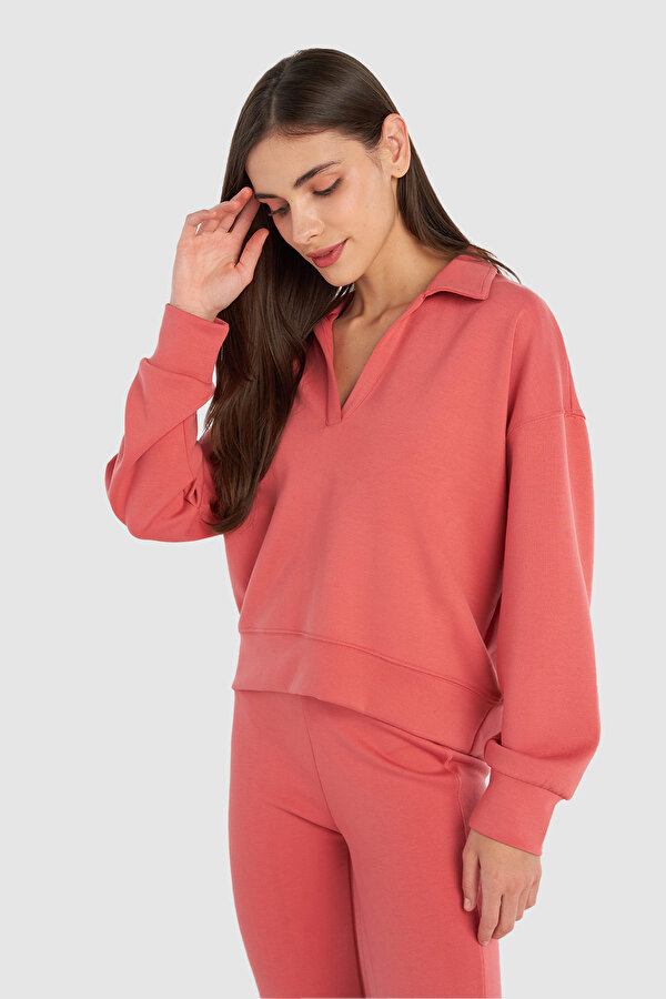 BOLETTE SWEATSHIRT Pembe Kadın Sweatshirt