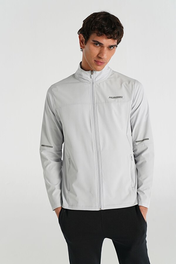 JAMES FERMUARLI SWEATSHIRT Gri Erkek Sweatshirt