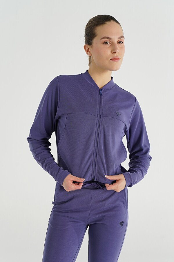 ROSE FERMUARLI SWEATSHIRT Kristal Mavi Kadın Sweatshirt