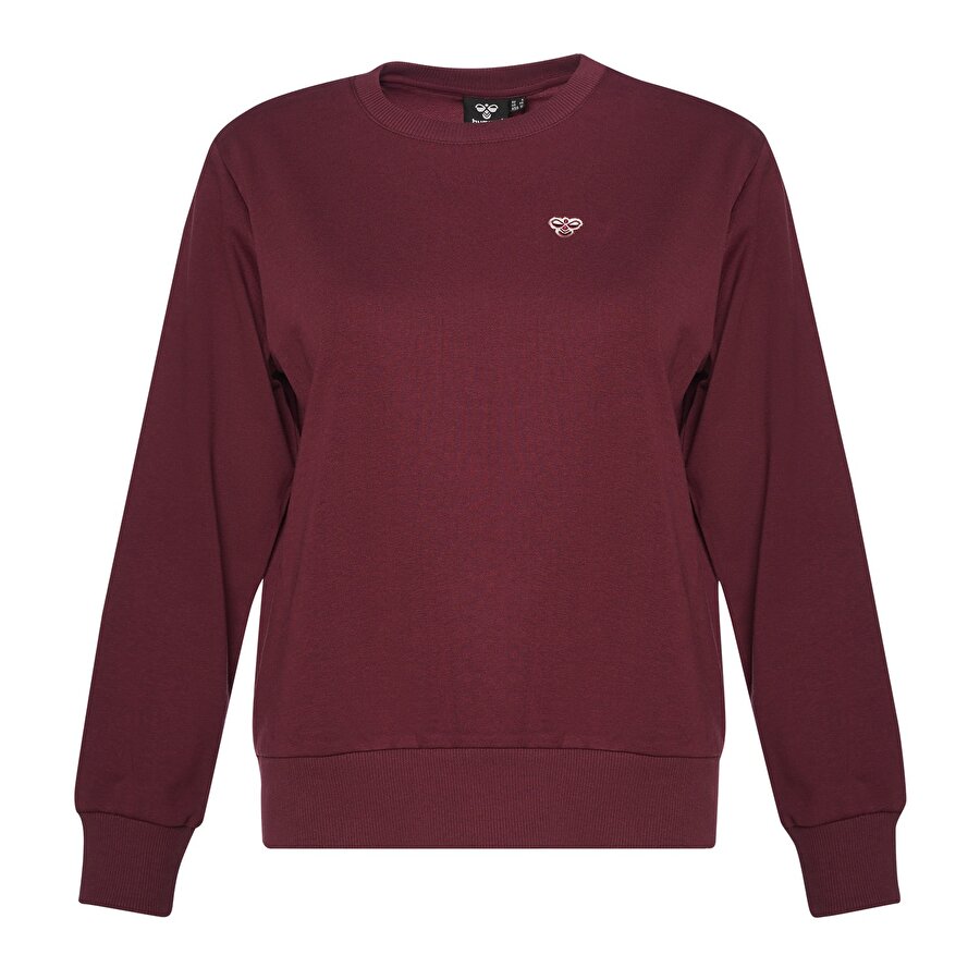 ICONAS SWEATSHIRT Bordo Kadın Sweatshirt