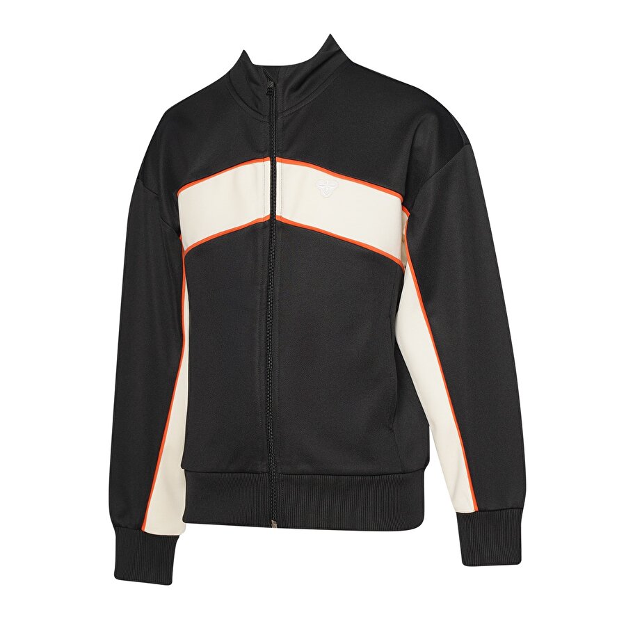 CLEMENTS ÇOCUK FERMUARLI SWEATSHIRT Siyah Çocuk Sweatshirt