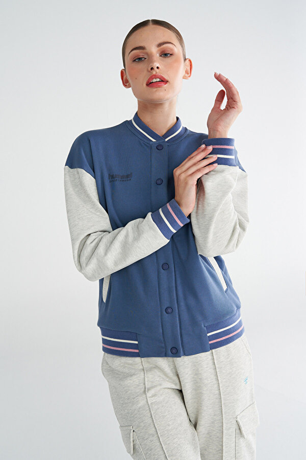 FELIXA BOMBER CEKET Mavi Kadın Ceket