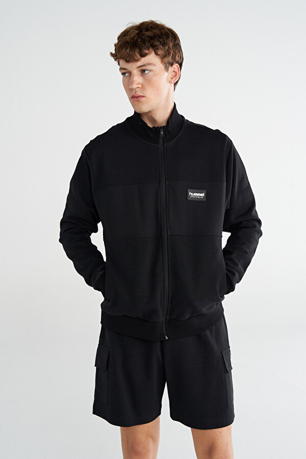 GRAYSE FERMUARLI SWEATSHIRT Siyah Erkek Sweatshirt