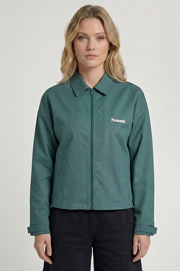 RUMELIA FERMUARLI SWEATSHIRT Yeşil Kadın Fermuarlı Sweatshirt 