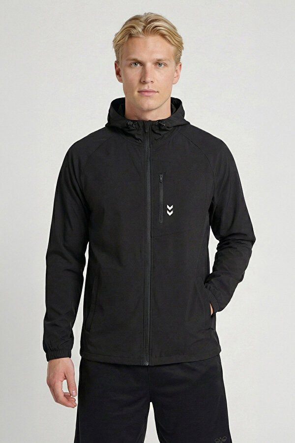 TRENZ FERMUARLI HOODIE Siyah Erkek Fermuarlı Hoodie