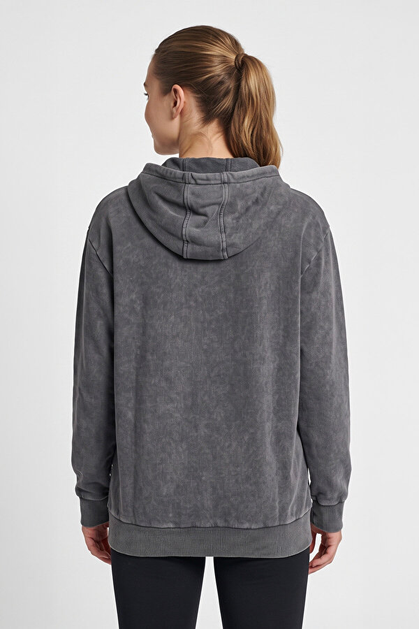 DELLAX YARIM FERMUARLI HOODIE - hummel 