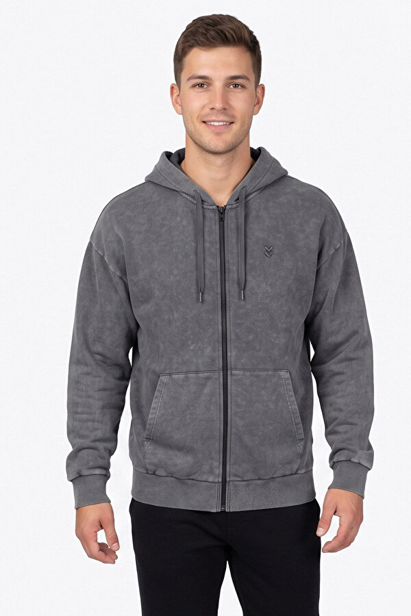 LEROY FERMUARLI HOODIE - hummel 