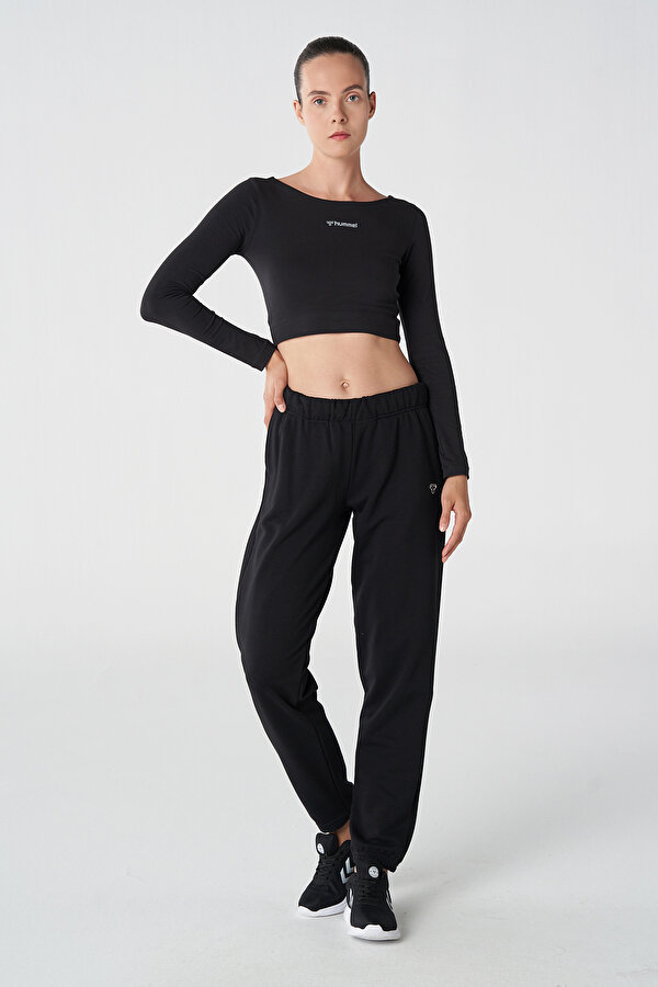 T-IC ICONA EŞOFMAN ALTI Siyah Kadın Eşofman Altı