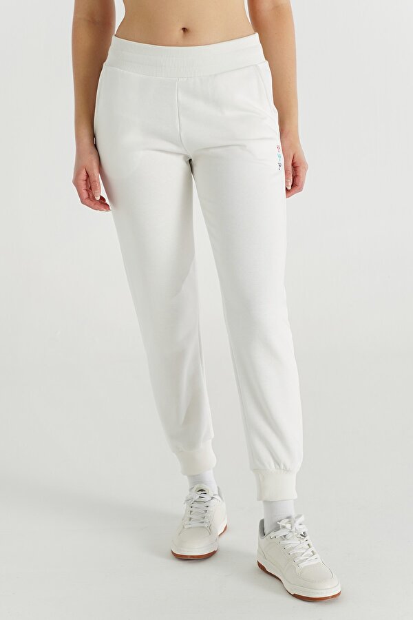 DORA EŞOFMAN ALTI Beyaz Kadın Eşofman Altı