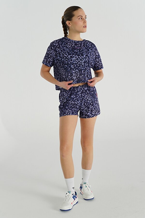 GALE ŞORT Kristal Mavi Kadın Şort