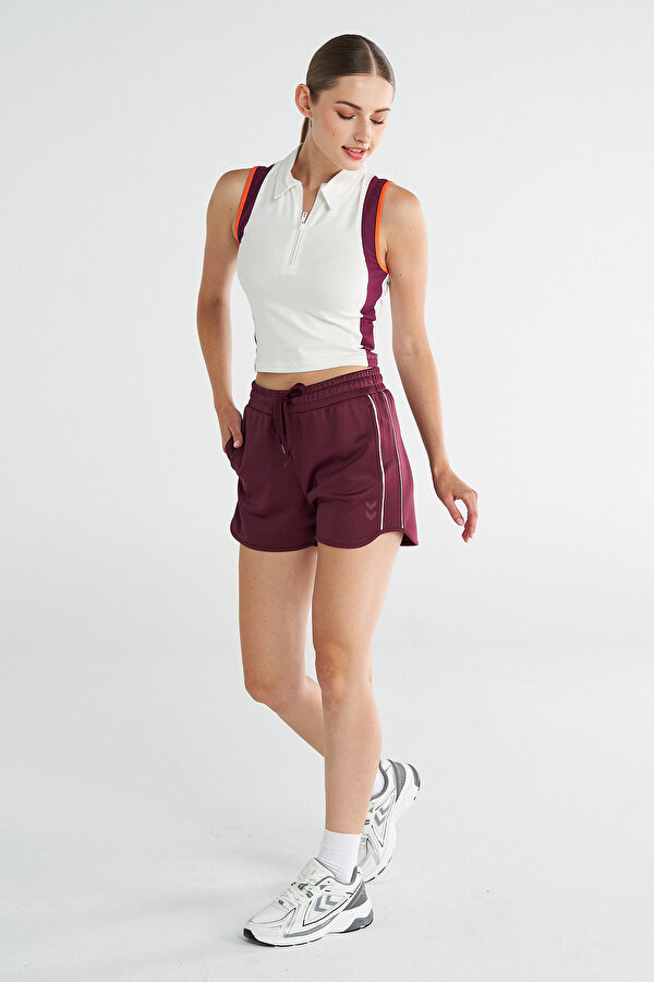 JEROME ŞORT Bordo Kadın Şort