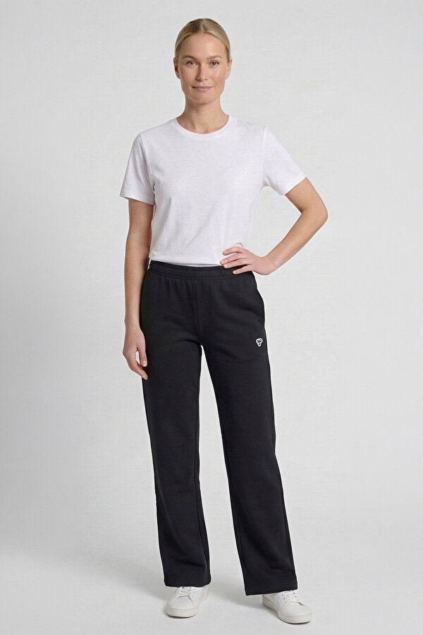 ICONA LOOSE EŞOFMAN ALTI Siyah Kadın Eşofman Altı