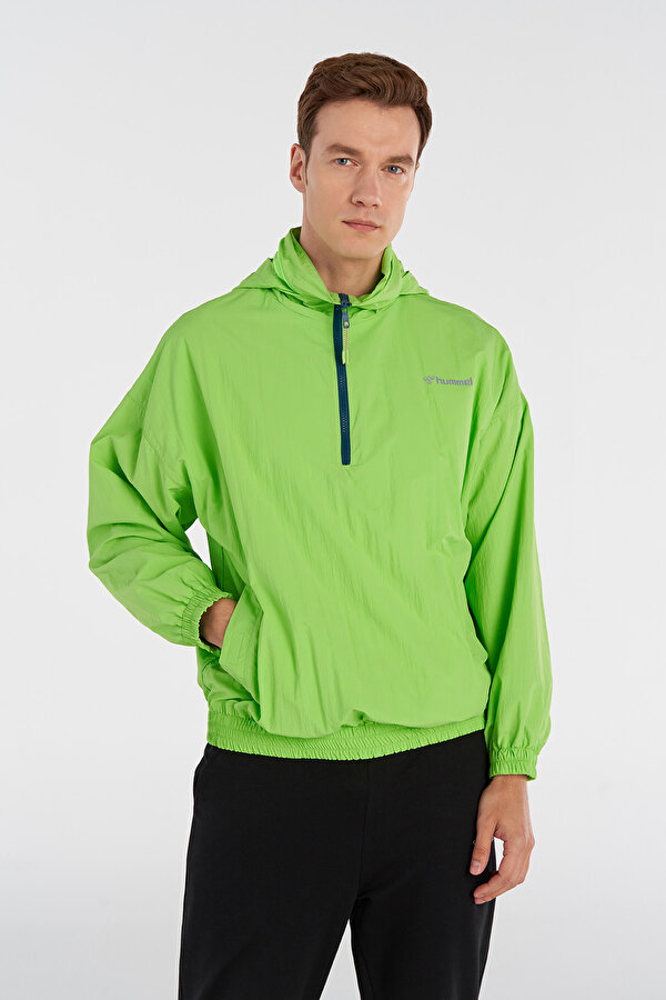 FOLO YARIM FERMUARLI YAĞMURLUK Yeşil Erkek Yağmurluk