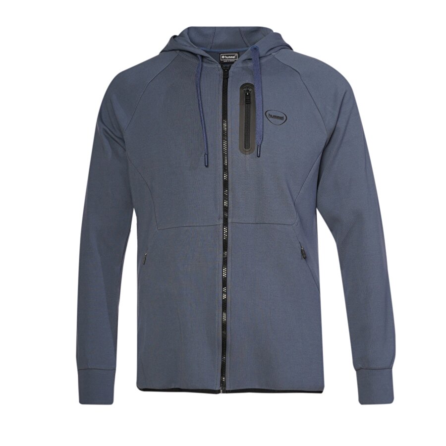 NOVA FERMUARLI HOODIE Mavi Erkek Hoodie