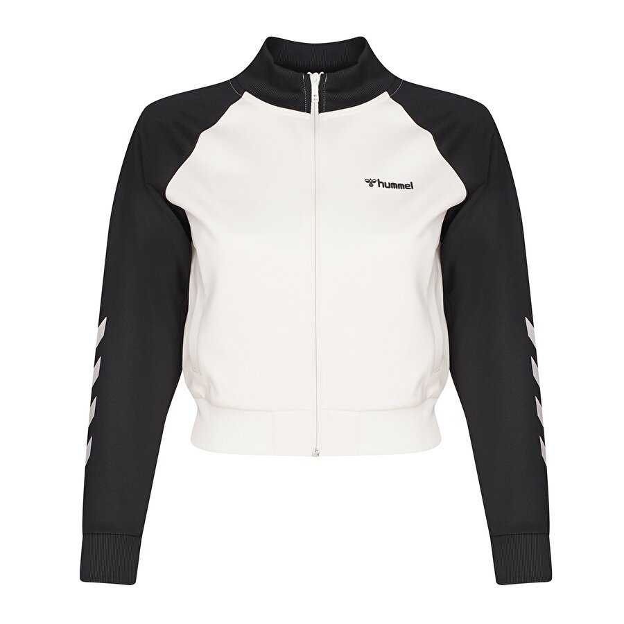 GENES FERMUARLI SWEATSHIRT Beyaz Kadın Fermuarlı Sweatshirt